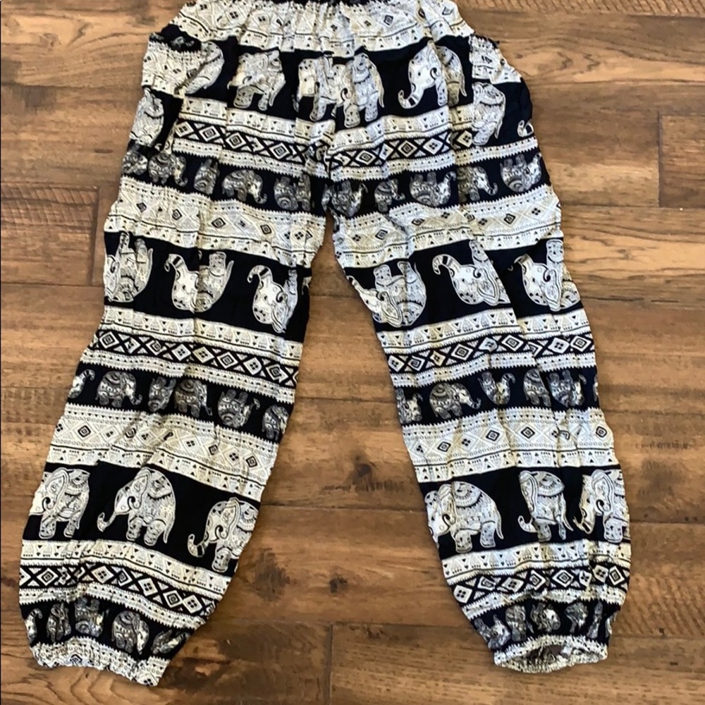 Boho elephant pants